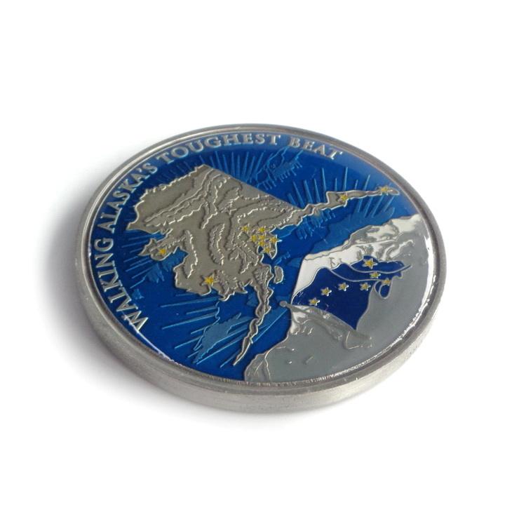 China Manufacturer Coins Maker Custom Metal/Antique/Souvenir/Gold/Silver Challenge Coin with Logo No Minimum
