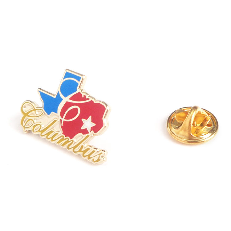 High-quality Custom Rose Gold Plated Metal Soft Enamel Cute Lapel Pin Badge