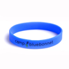 2023 Promotional Gifts Rubber Silicone Bracelet Custom Silicon Wristband Color Filled Printing
