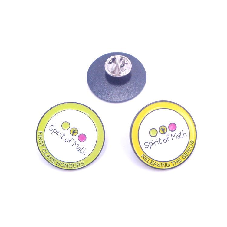 Factory Drop Shipping Custom Cartoon Black Nickel Plated Soft Enamel Metal Lapel Pin Badges