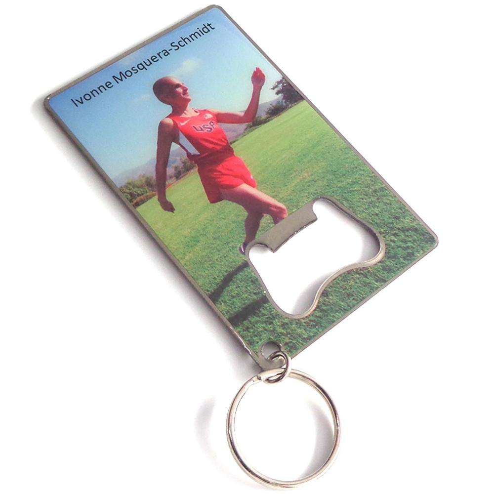 Wholesale Wine Zinc Alloy Wall Mounted Printed Credit Card Beer Bottle Openers