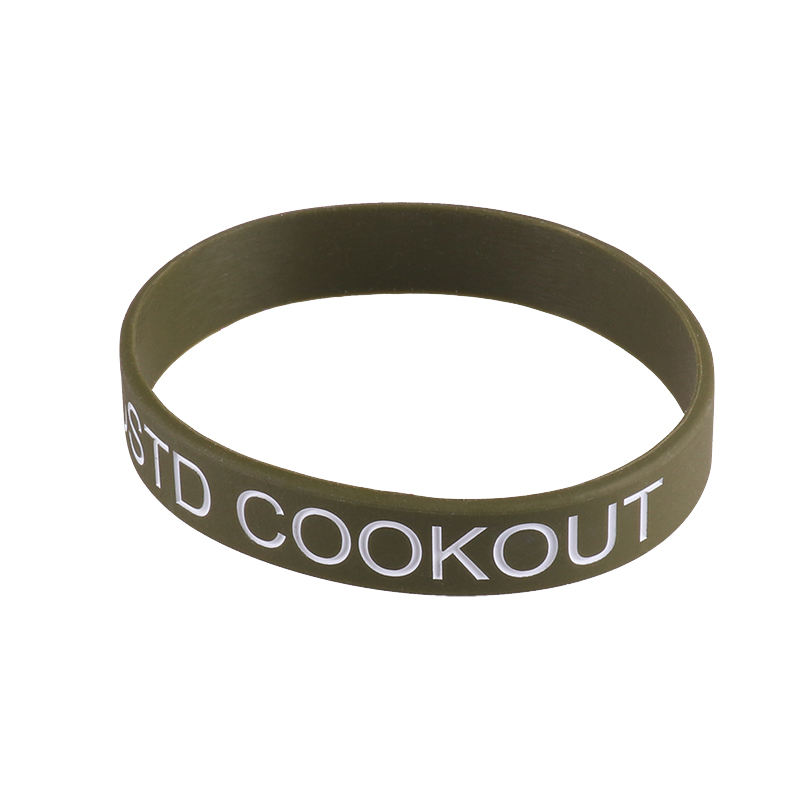 Custom Your Own Rubber Wristbands With Message Or Logo Silicon Bracelet Wristband