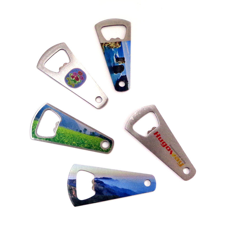 Custom Branded Bottle Opener Double-Sided Custom Logo For Promotion Gift