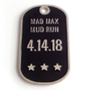 2023 High Quality Customised Products Black Metal 3d Dog Tag