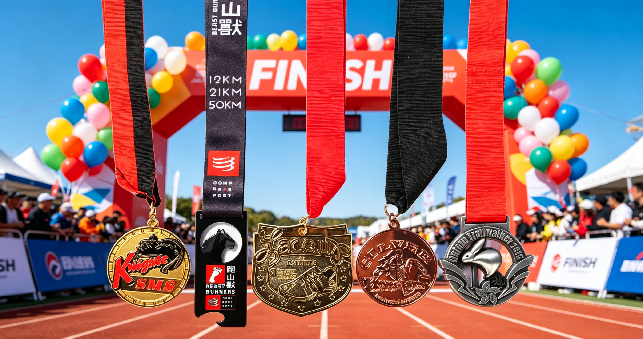 custom running medals