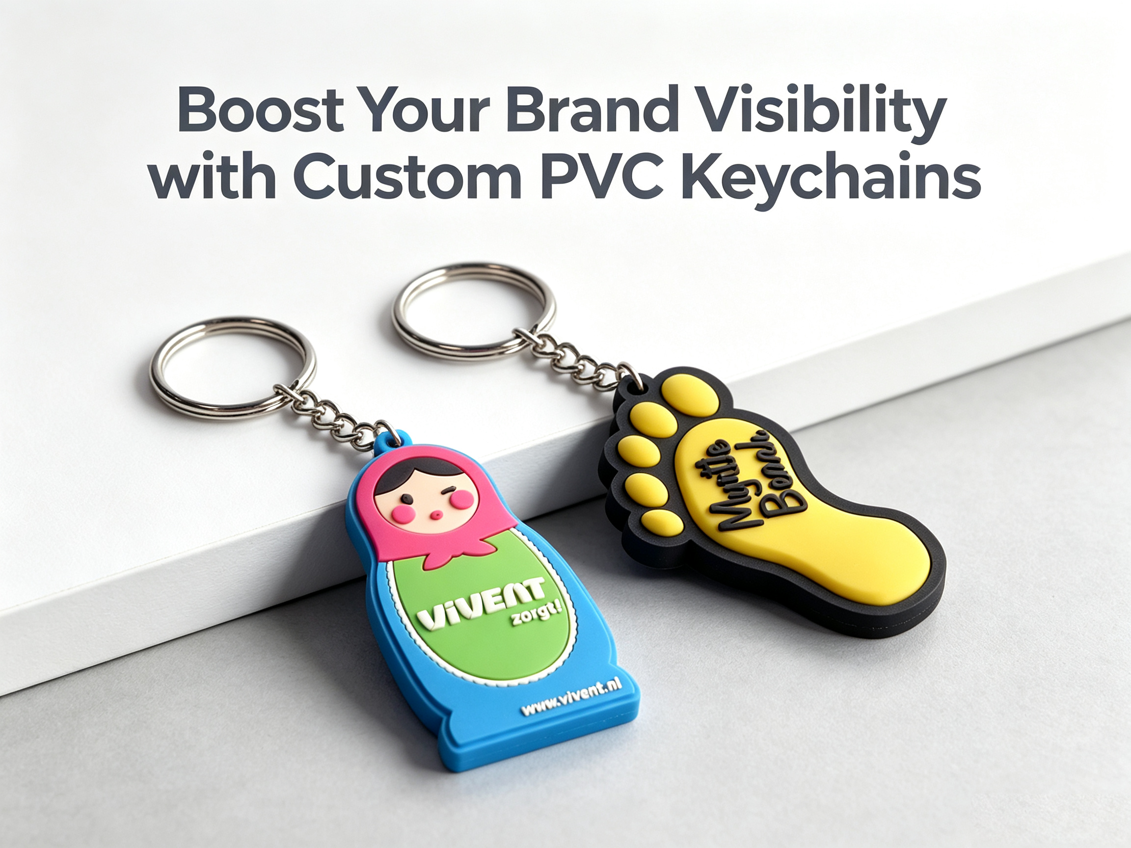 Boost Your Brand Visibility with Custom PVC Keychains