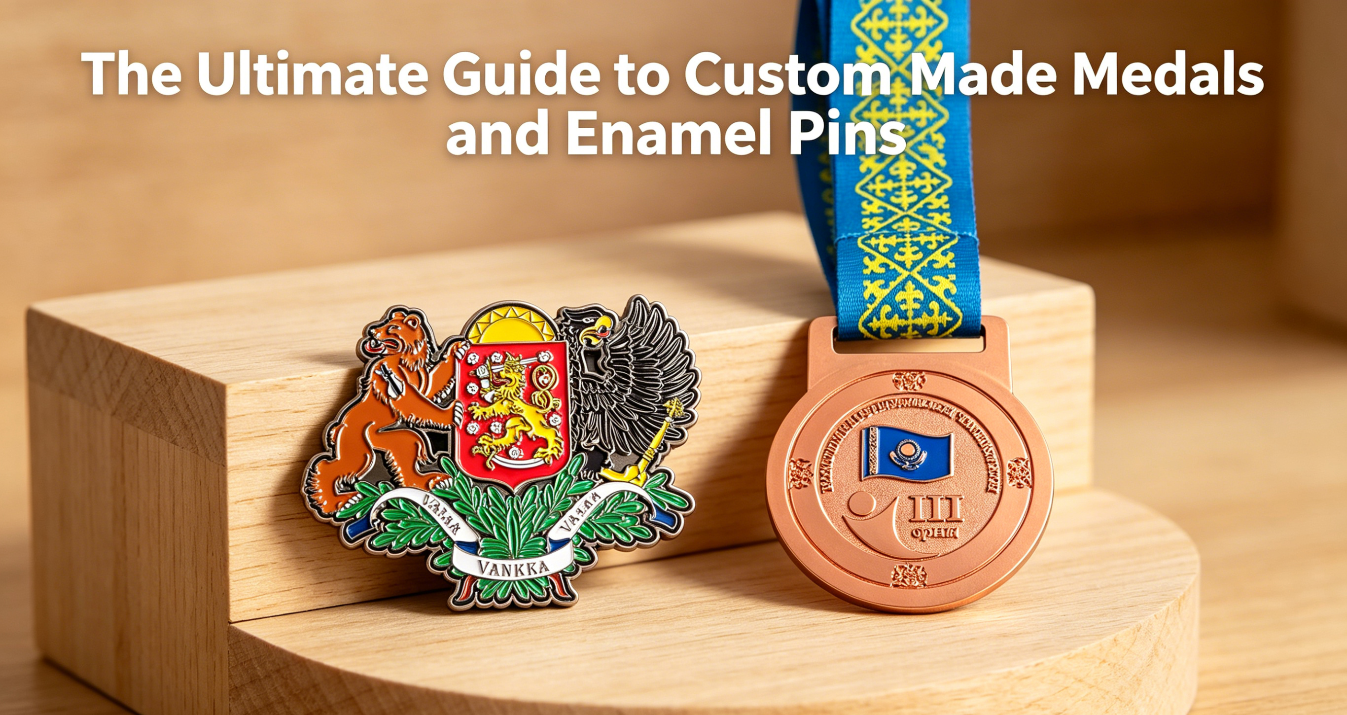 The Ultimate Guide to Custom Made Medals and Enamel Pins